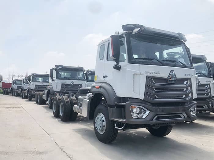 HOWO CNG trucks